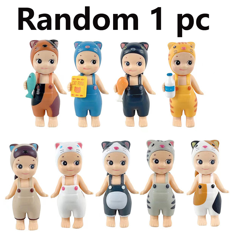 Baby Products News - 2026年新作ドールズ ミニキャットライフシリーズ 可愛い赤ちゃん猫服を着た可愛いフィギュア テーブルオーナメント フィギュア