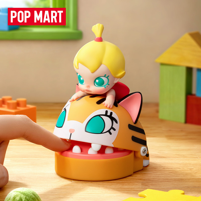 Baby Products News - 新しいPOP MARTベビーモリーと大きな耳の猫のいたずらシリーズアクションフィギュアファッションモデルオーナメントおもちゃミステリーボックス誕生日プレゼント