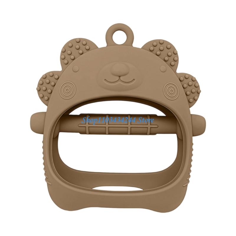 Baby Products Hygiene - 穏やかなシリコンの歯が生えるミトン動物デザインチューラブルハンドガードのおもちゃ乳児のために乳児を止めるのを止める